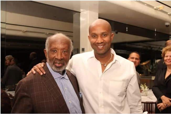 Alexander Devore Avant with Clarence Avant