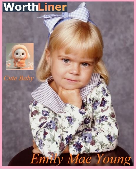 Emily Mae Young as a child star