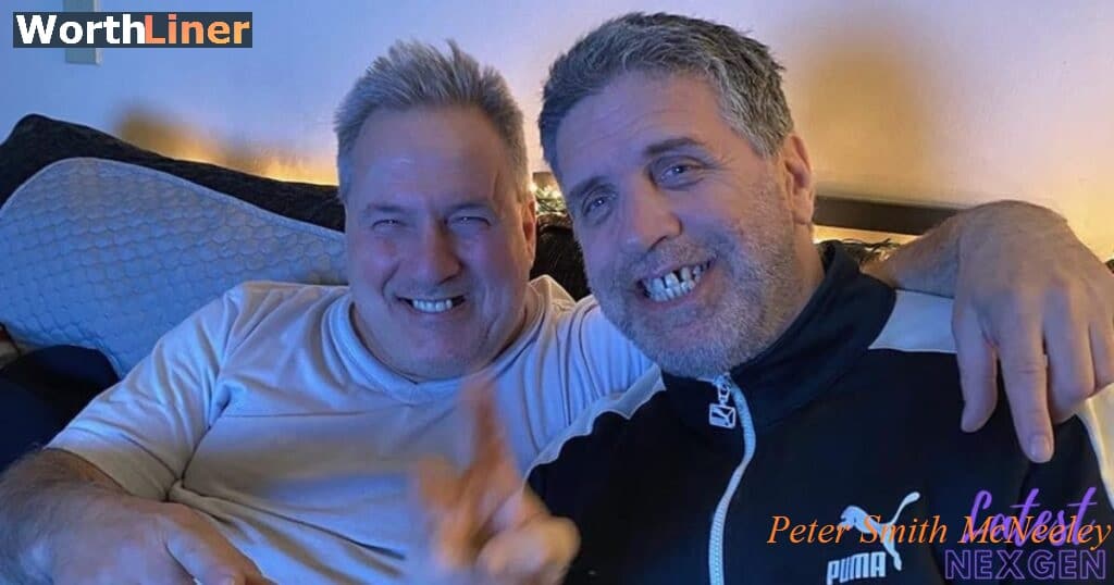 Peter McNeely with a friend